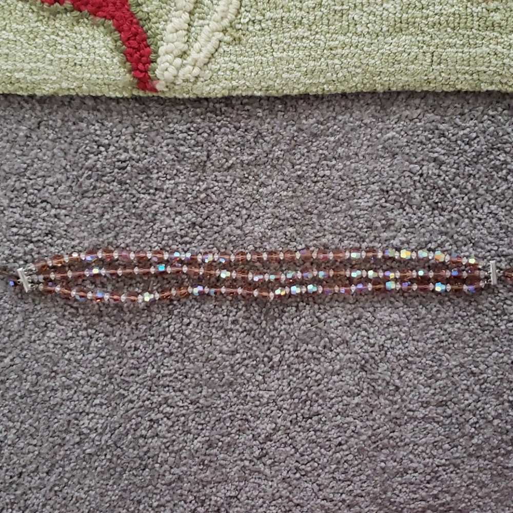 Vintage Beaded Choker Necklace